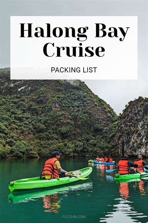 Packing List for Halong Bay