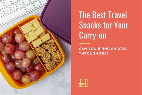 Packing Snacks For Travel