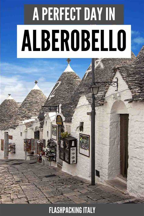 Packing for Alberobello