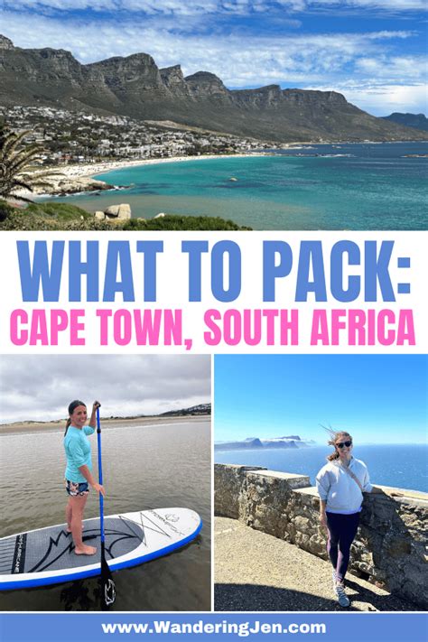 Packing for Cape Point