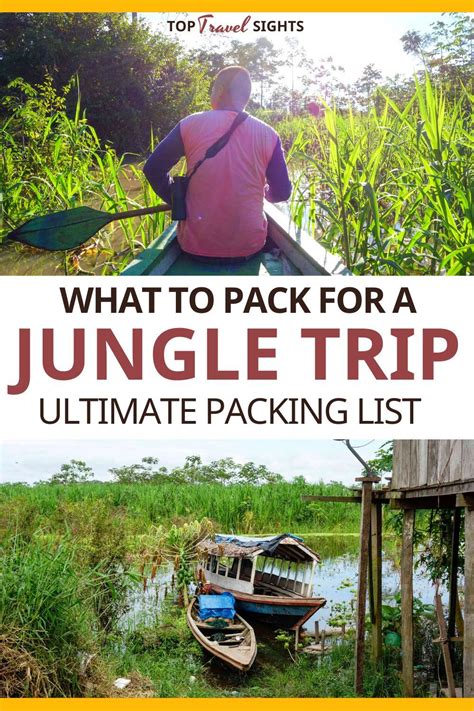 Packing for Jungle Trip