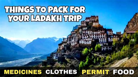 Packing for Leh Ladakh