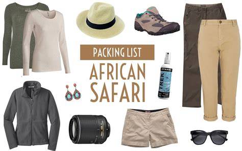 Packing for Safari in Kenya