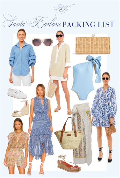 Packing for Santa Barbara