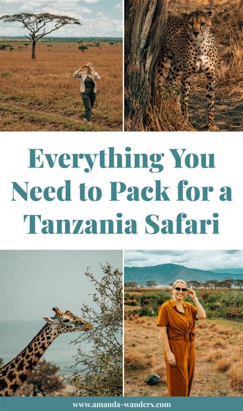 Packing for Tanzania Safari