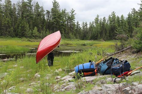 Packing for a canoe trip