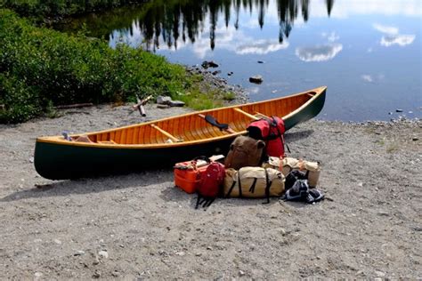 Packing for canoeing