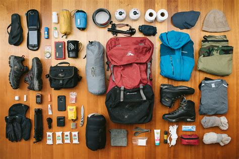 Packing for trekking