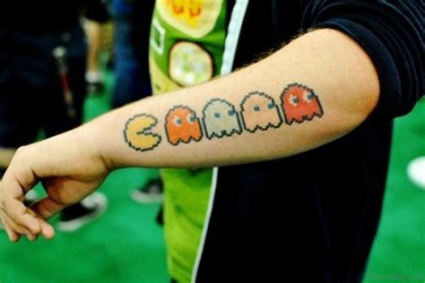 23 Cute Pacman Tattoos On Wrist