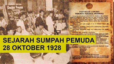 Pada Tanggal 28 Oktober 1928 Bahasa Indonesia Diikrarkan Sebagai