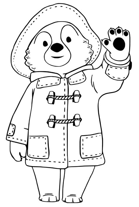 Paddington Coloring Pages