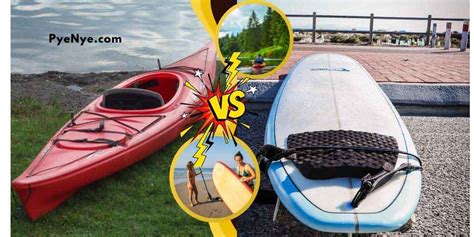 Paddleboard vs Kayak