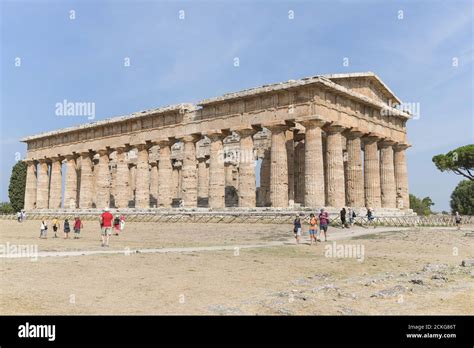 Paestum visitors
