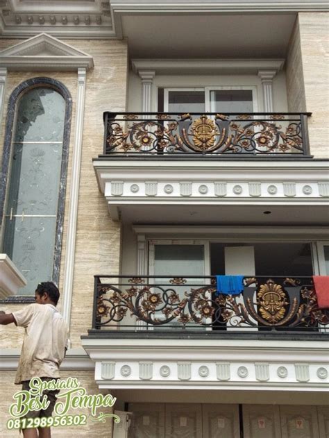 Pagar Balkon Klasik Besi Tempa | Klasik, Besi, Rumah minimalis