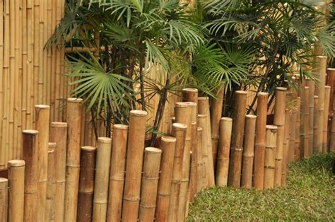 Pagar Bambu Unik