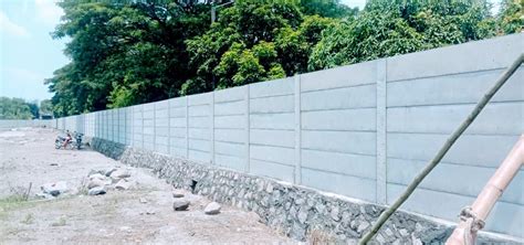 Pagar Beton Precast System Knock Down - PAGAR BETON TRASSCON JATIM