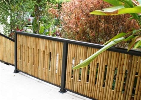 Pagar Cantik Minimalis Dari Bambu berkaitan dengan gambar pagar teras