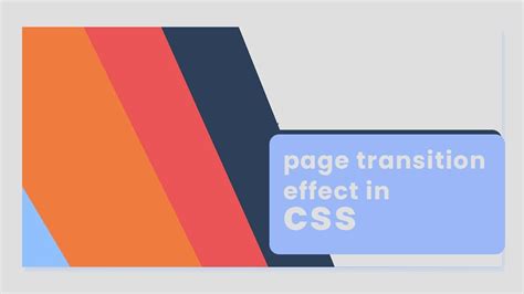 Page Transition Effect