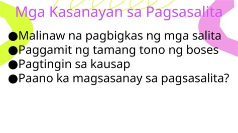 Pagsasalita