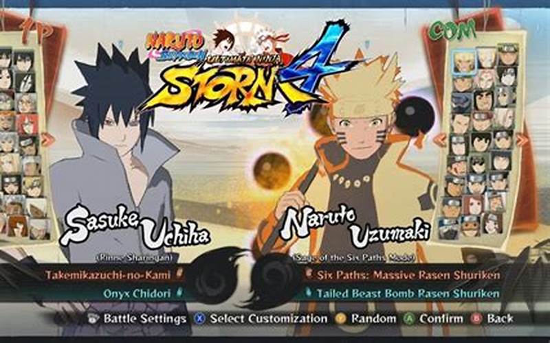 Pahami Kontrol Dan Fitur Naruto Storm 4