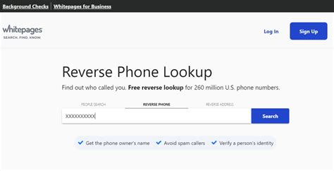 Paid Reverse Phone Lookup Tools
