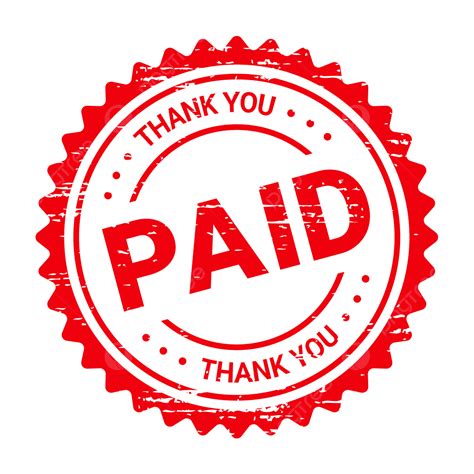 Paid Stamp Image