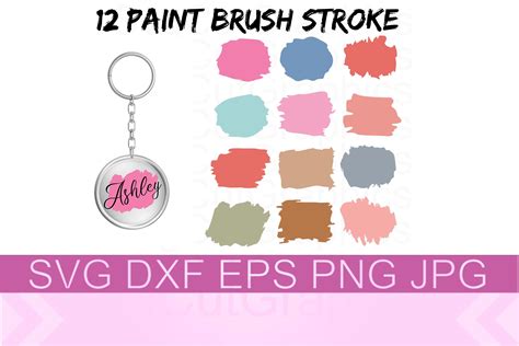 Download Paint Brush Stroke Bundle Files DXF Files