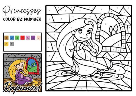 Paint By Number Coloring Pages