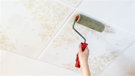 Paint Ceiling Tile