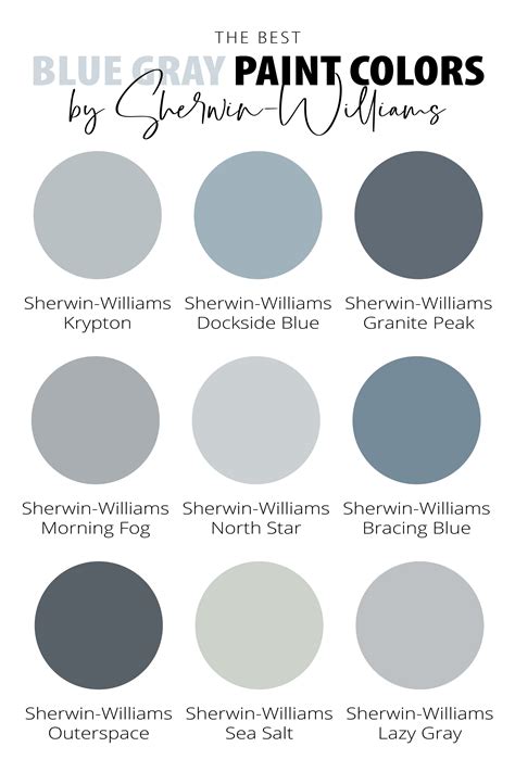 Paint Colors Grey Blue