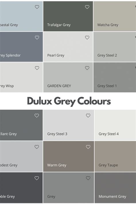 Paint Colors Of Grey