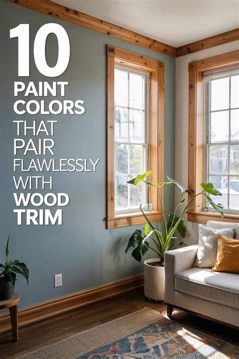 Paint Colors With Wood Trim