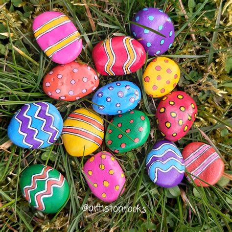Paint Easter Rocks