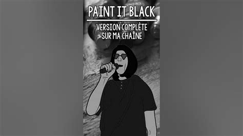 Paint It Black Traduction