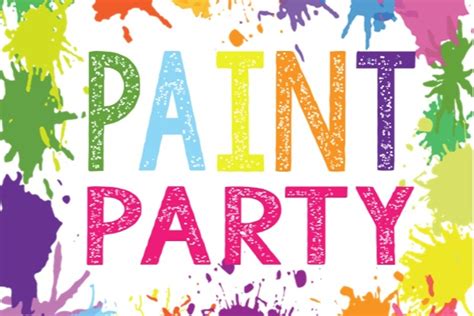 Paint Party Printables
