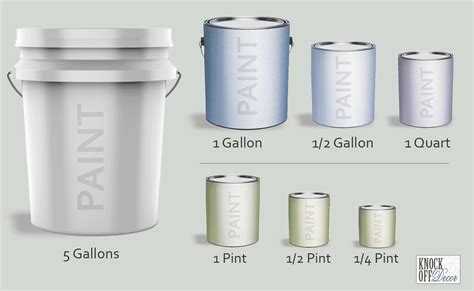 Paint Sizes Home Depot