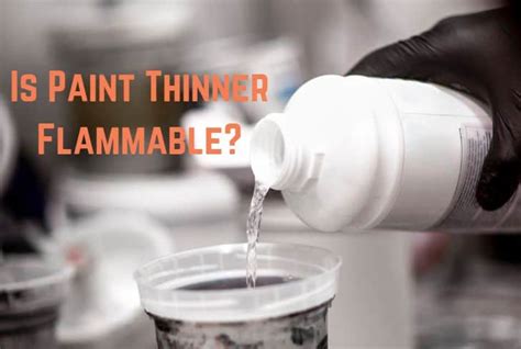 Paint thinner pollution