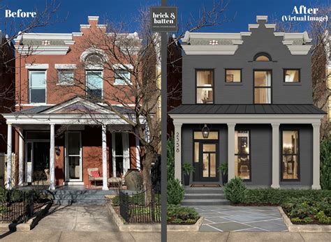 Painted Brick House Uk