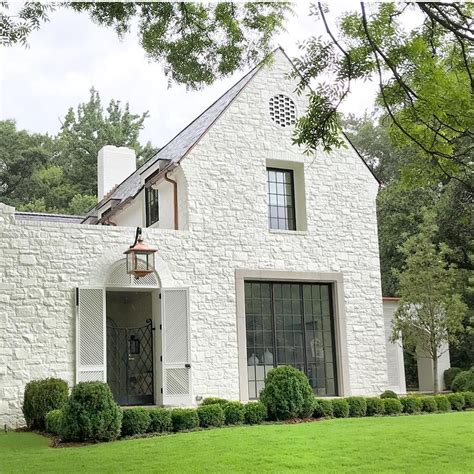 Painted Exterior Stone