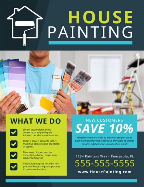 Painting Flyers Templates Free
