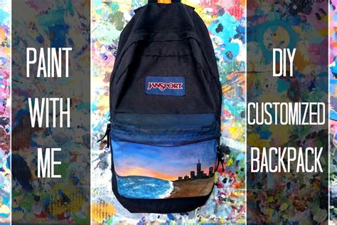 Painting On Backpack Ideas