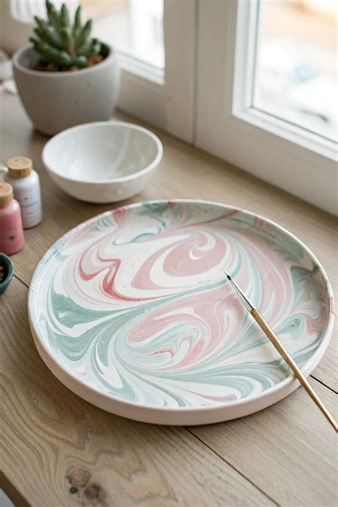 Painting Ceramic Plate