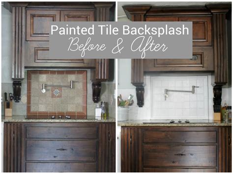 Painting Kitchen Backsplashes