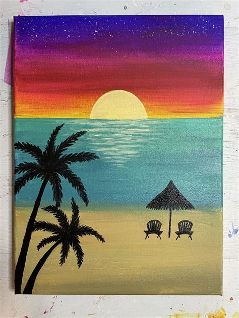Painting Of A Sunset