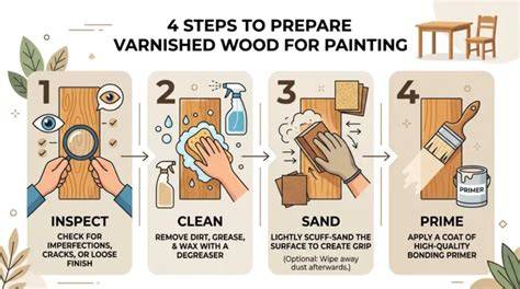 Painting Over Varnished Wood