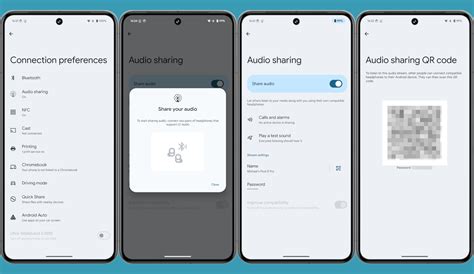 Pairing and Audio Sharing