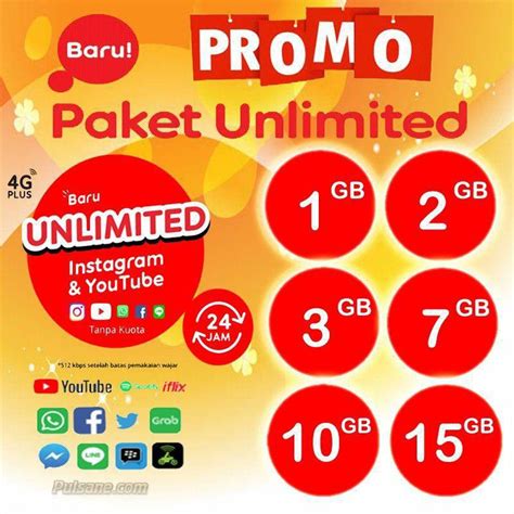 Paket Indosat 7GB Unlimited, Beragam Kebutuhan Berinternet Tanpa Batas!