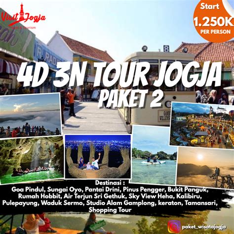 Paket Tour Jakarta Jogja 2019