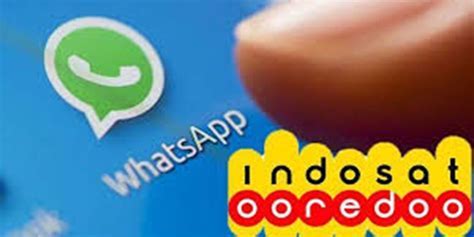 Ilustrasi paket WhatsApp Indosat