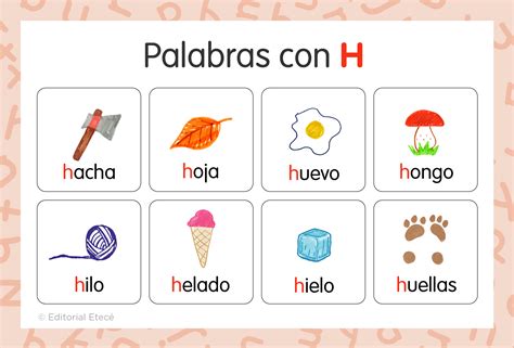 Palabras Con F Y H